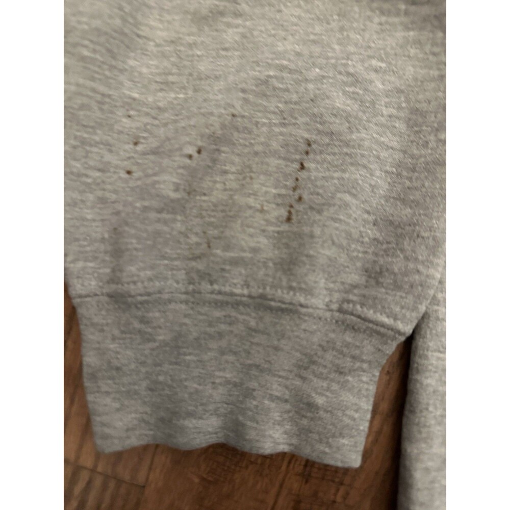 Vintage Central Michigan Chippewas Sweatshirt Mens L Gray CMU - Picture 2 of 11